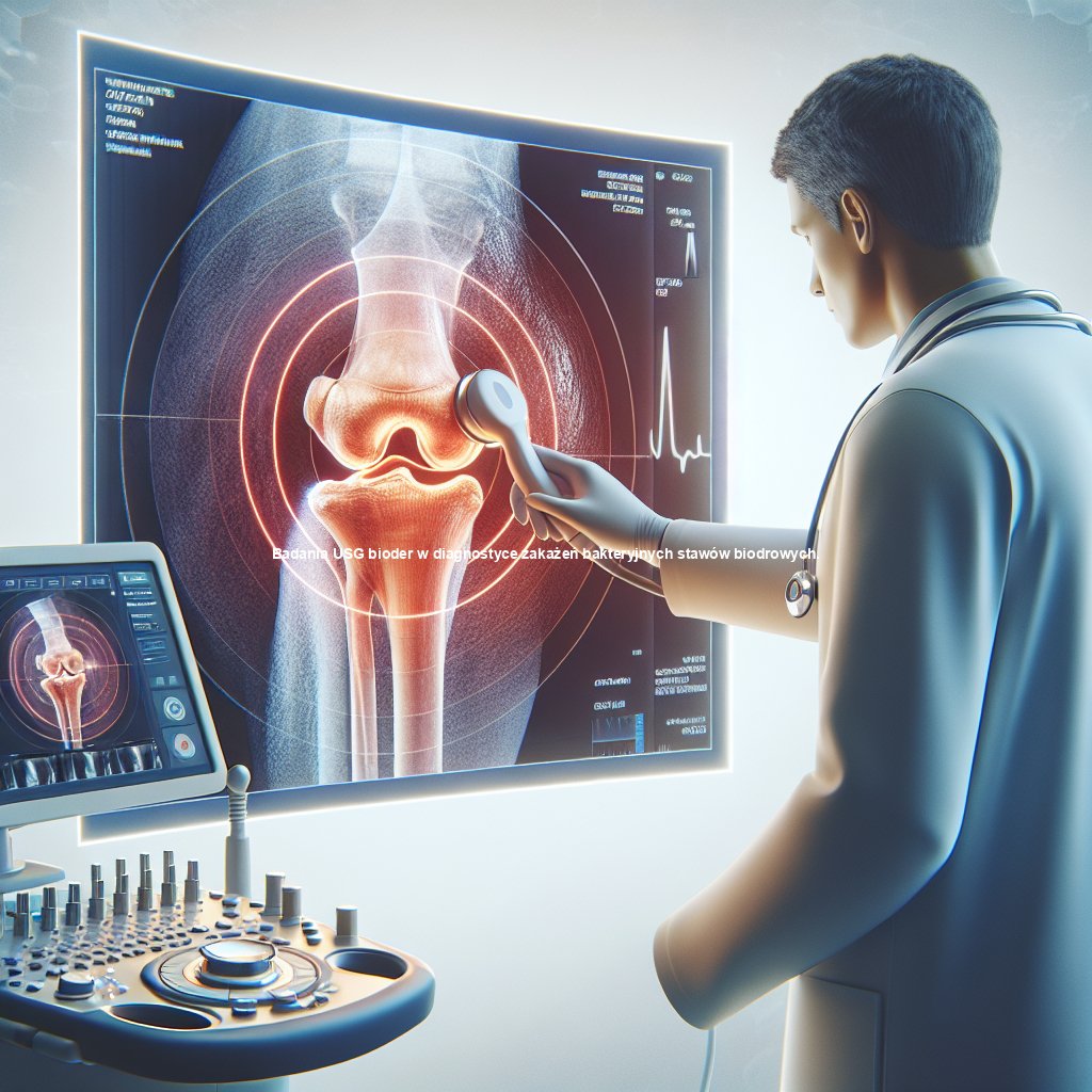 Badania USG bioder w diagnostyce zakażeń bakteryjnych stawów biodrowych.