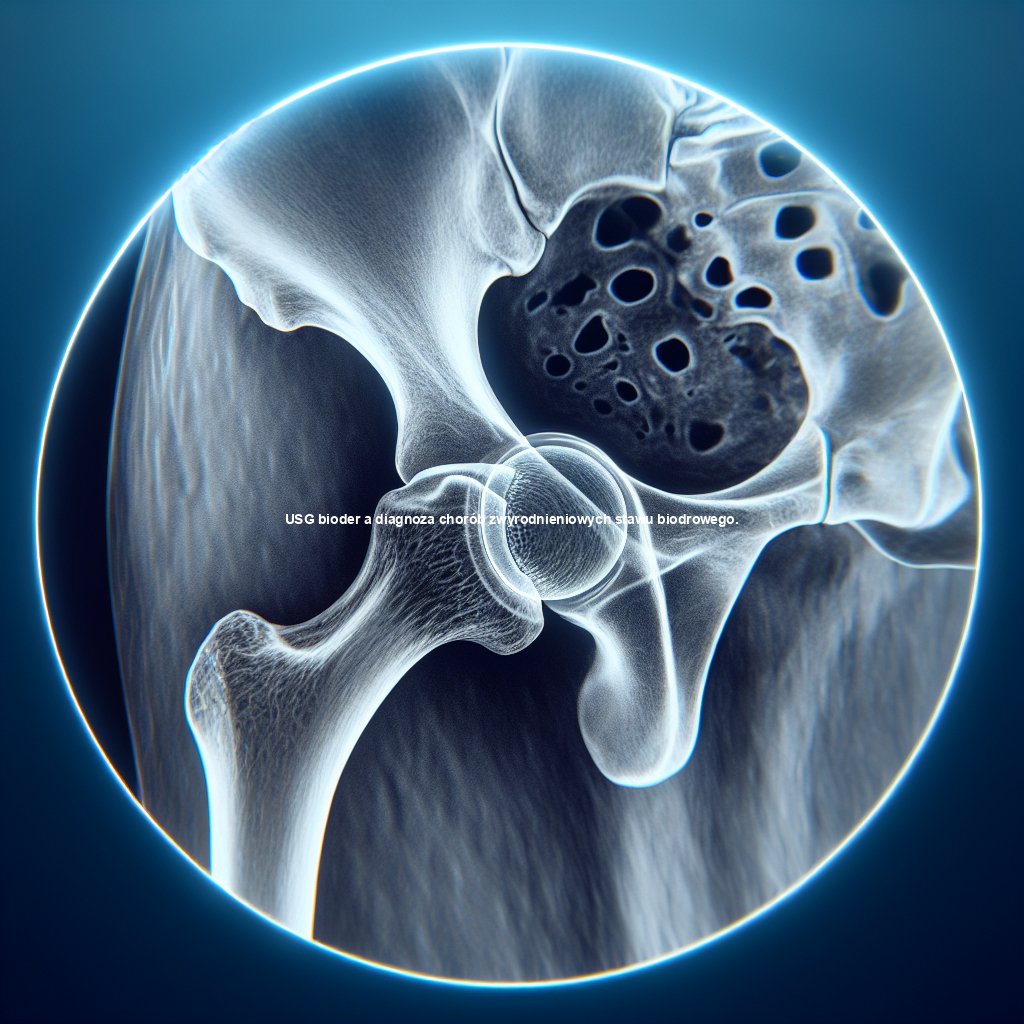 USG bioder a diagnoza chorób zwyrodnieniowych stawu biodrowego.