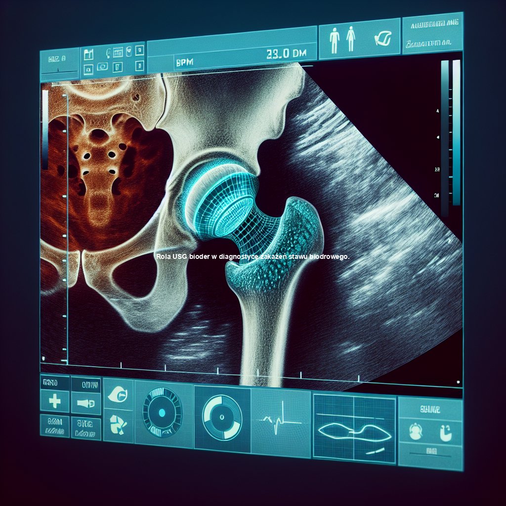 Rola USG bioder w diagnostyce zakażeń stawu biodrowego.