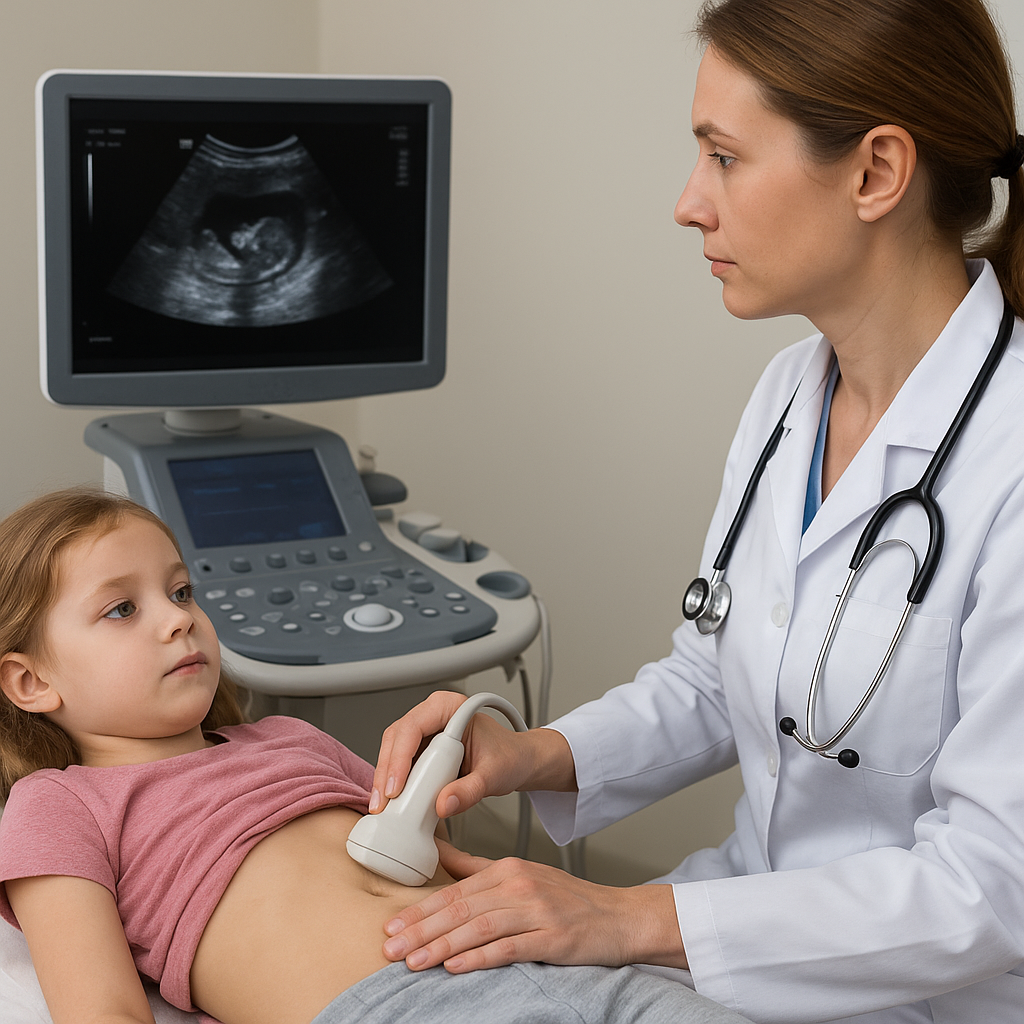 USG brzucha u dzieci – kiedy zleca lekarz