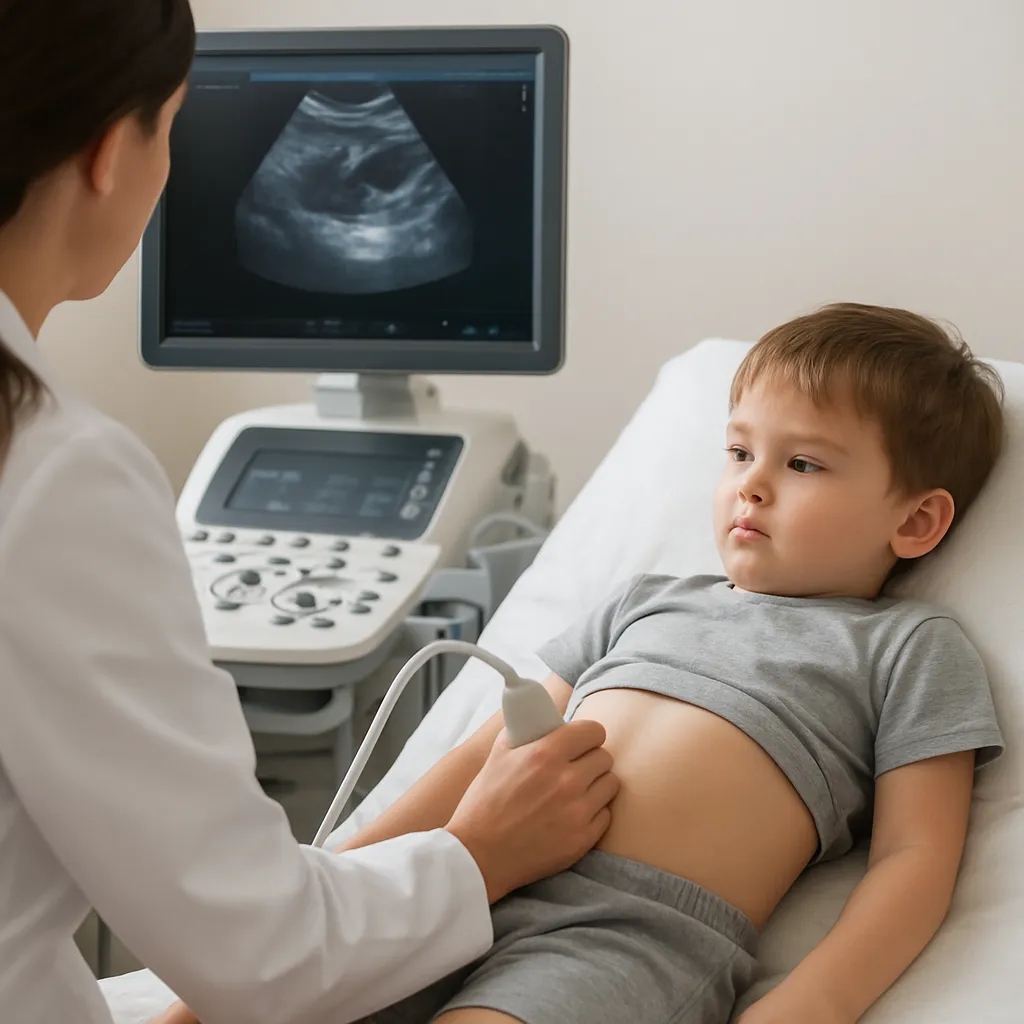 USG jamy brzusznej u dzieci – przebieg i znaczenie